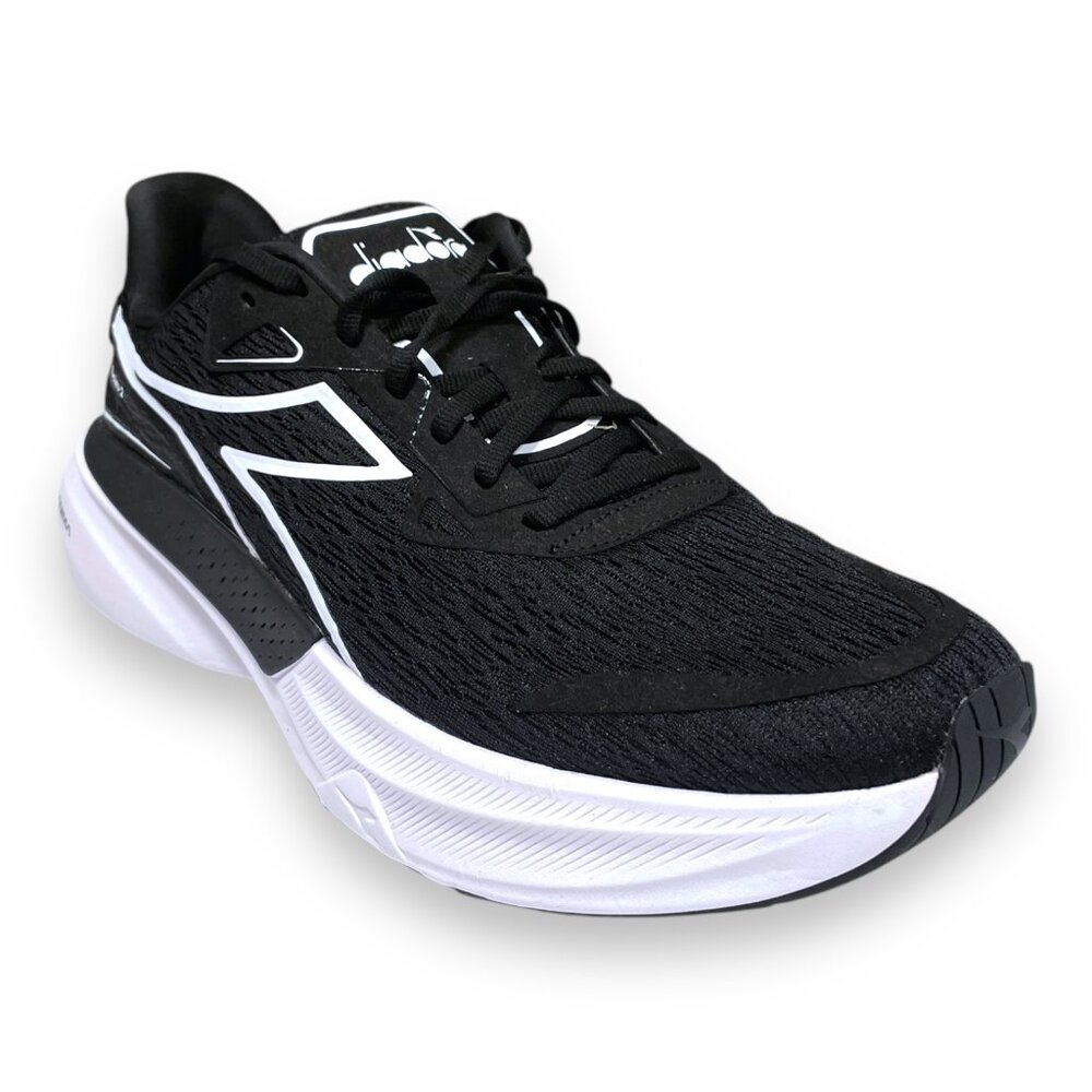 Diadora Equipe Nucleo 2 Men's Black/White Running Shoes Size 12.5